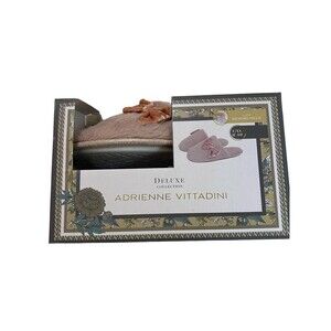 Adrienne Vittadini Deluxe Collection Slippers Size L/XL New